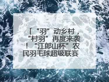 “羽”动乡村，“村羽”再度来袭！“江郎山杯”农民羽毛球超级联赛第二站圆满落幕