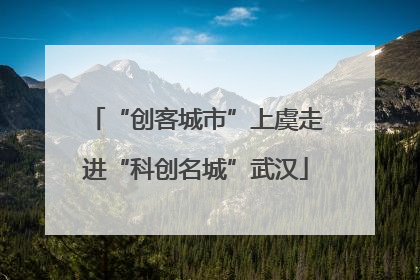 “创客城市”上虞走进“科创名城”武汉
