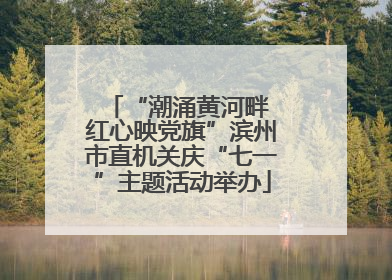 “潮涌黄河畔 红心映党旗”滨州市直机关庆“七一”主题活动举办