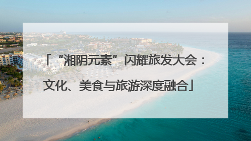 “湘阴元素”闪耀旅发大会：文化、美食与旅游深度融合