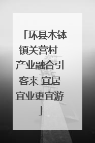 环县木钵镇关营村 产业融合引客来 宜居宜业更宜游