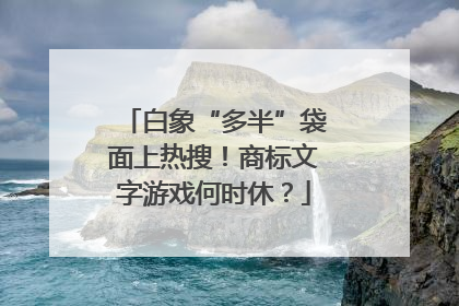 白象“多半”袋面上热搜！商标文字游戏何时休？
