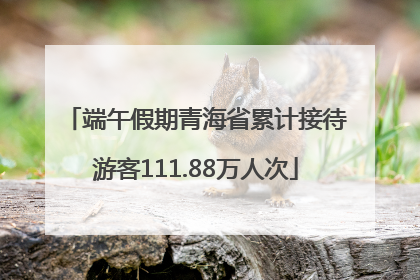 端午假期青海省累计接待游客111.88万人次