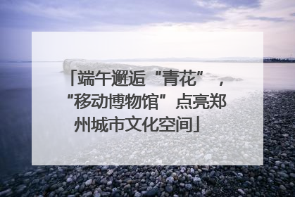 端午邂逅“青花”，“移动博物馆”点亮郑州城市文化空间