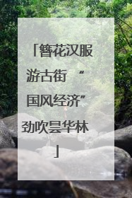簪花汉服游古街 “国风经济”劲吹昙华林
