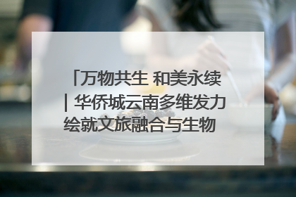 万物共生 和美永续｜华侨城云南多维发力 绘就文旅融合与生物多样性保护新图景