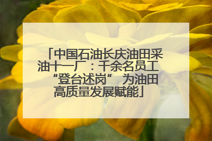中国石油长庆油田采油十一厂：千余名员工“登台述岗” 为油田高质量发展赋能