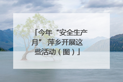 今年“安全生产月” 萍乡开展这些活动（图）