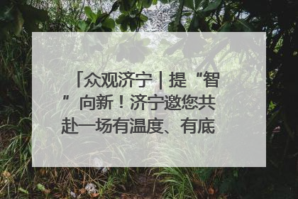 众观济宁｜提“智”向新！济宁邀您共赴一场有温度、有底气的“智造”之约