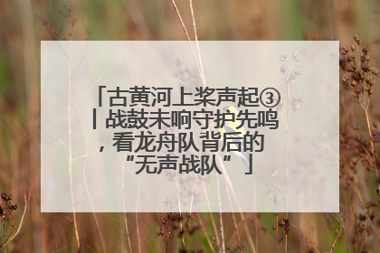 古黄河上桨声起③丨战鼓未响守护先鸣，看龙舟队背后的 “无声战队”