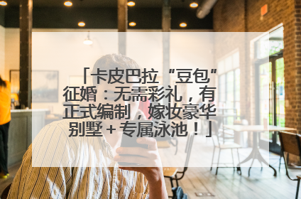卡皮巴拉“豆包”征婚：无需彩礼，有正式编制，嫁妆豪华别墅＋专属泳池！