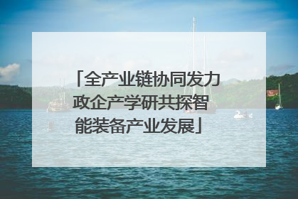 全产业链协同发力 政企产学研共探智能装备产业发展