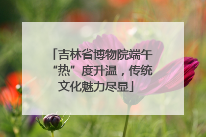 吉林省博物院端午“热”度升温，传统文化魅力尽显