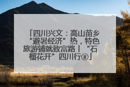 四川兴文：高山苗乡“避暑经济”热，特色旅游铺就致富路丨“石榴花开”四川行⑧