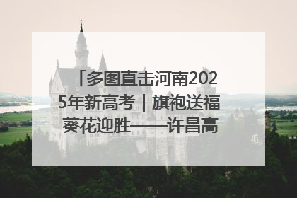 多图直击河南2025年新高考｜旗袍送福 葵花迎胜——许昌高考首日拉开帷幕