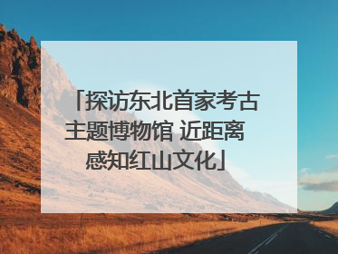 探访东北首家考古主题博物馆 近距离感知红山文化