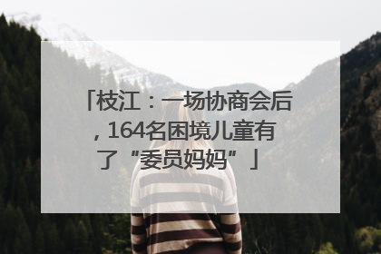枝江：一场协商会后，164名困境儿童有了“委员妈妈”