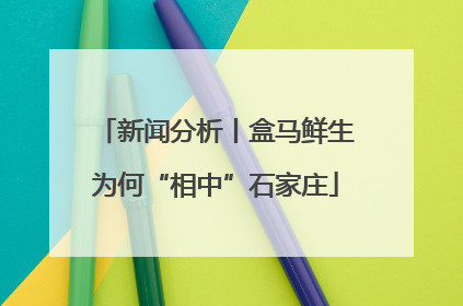 新闻分析丨盒马鲜生为何“相中”石家庄