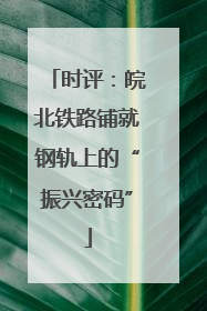 时评：皖北铁路铺就钢轨上的“振兴密码”