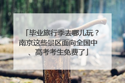毕业旅行季去哪儿玩？南京这些景区面向全国中、高考考生免费了