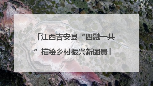 江西吉安县“四融一共”描绘乡村振兴新图景