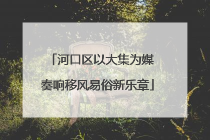 河口区以大集为媒 奏响移风易俗新乐章