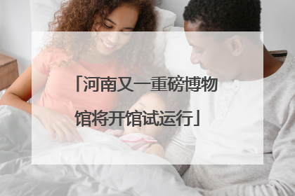 河南又一重磅博物馆将开馆试运行