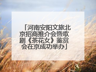 河南安阳文旅北京招商推介会暨歌剧《茶花女》鉴赏会在京成功举办