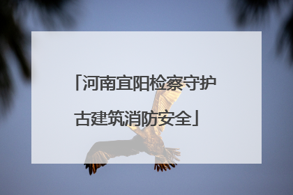 河南宜阳检察守护古建筑消防安全