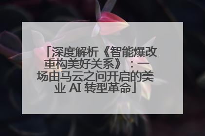 深度解析《智能爆改 重构美好关系》：一场由马云之问开启的美业 AI 转型革命