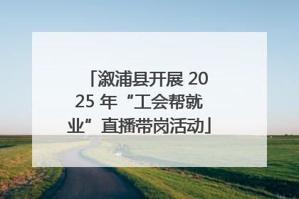 溆浦县开展 2025 年“工会帮就业”直播带岗活动