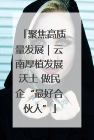 聚焦高质量发展｜云南厚植发展沃土 做民企“最好合伙人”