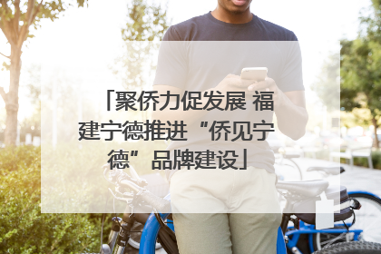 聚侨力促发展 福建宁德推进“侨见宁德”品牌建设