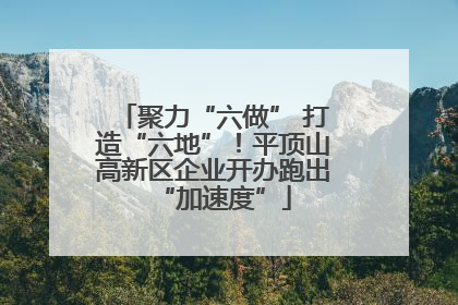 聚力“六做” 打造“六地”！平顶山高新区企业开办跑出“加速度”