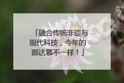 融合传统非遗与现代科技，今年的那达慕不一样！