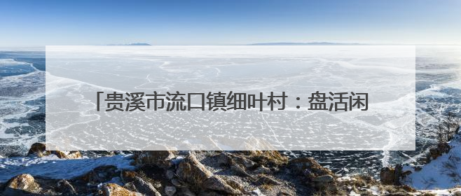 贵溪市流口镇细叶村：盘活闲置资源助力乡村振兴（图）