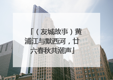（友城故事）黄浦江与默西河，廿六春秋共潮声