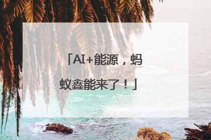 AI+能源，蚂蚁鑫能来了！