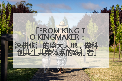 FROM KING TO KINGMAKER：深耕张江的盛大天地，做科创共生共荣体系的践行者